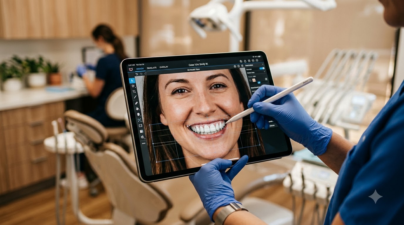 Digital smile design preview